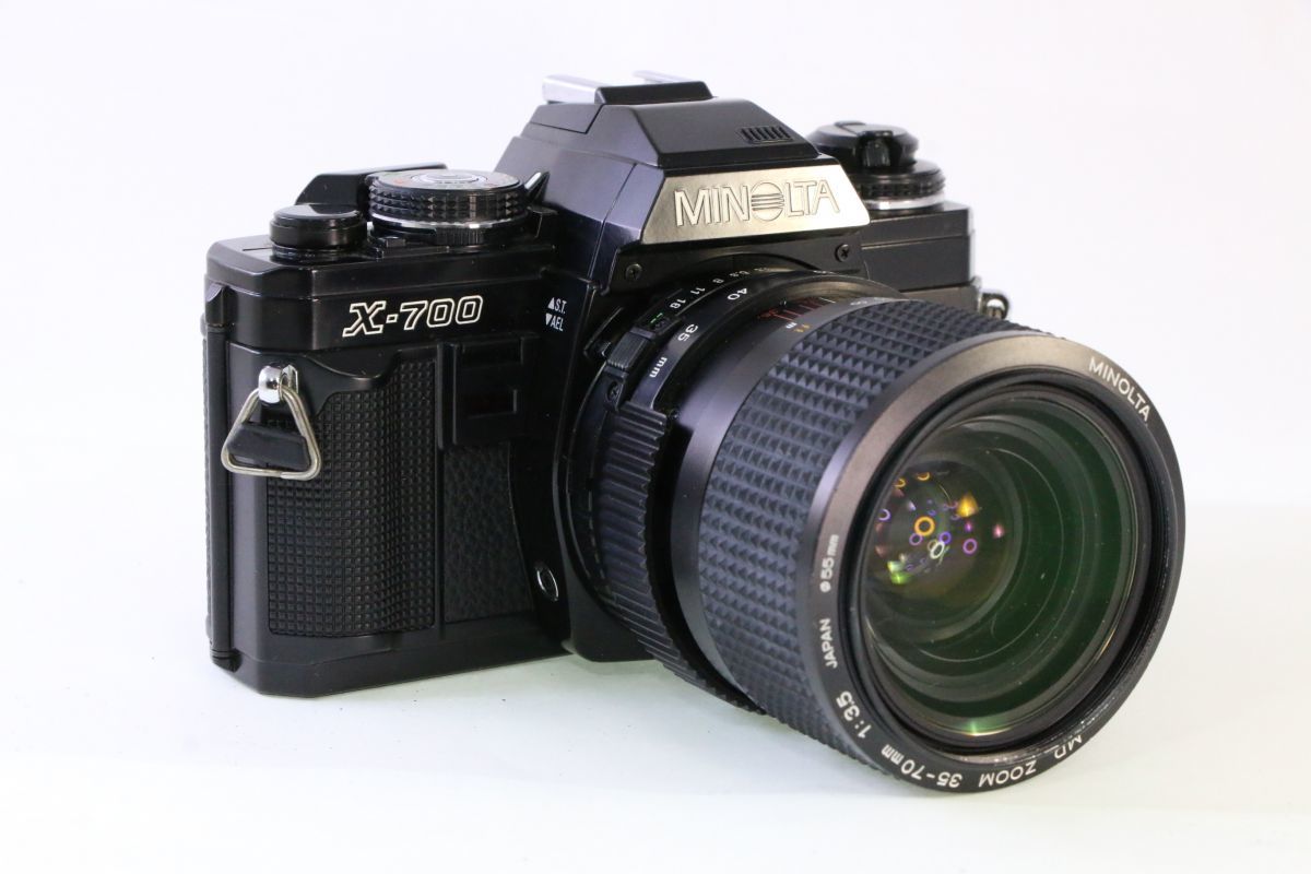 ☆ジャンク品 / MINOLTA X-700 + MD ROKKOR 50mm f1.7 、 モーター