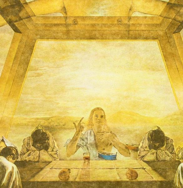 真作】【WISH】サルバドール・ダリ SalvadorDali「最後の晩餐