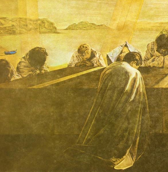 真作】【WISH】サルバドール・ダリ SalvadorDali「最後の晩餐