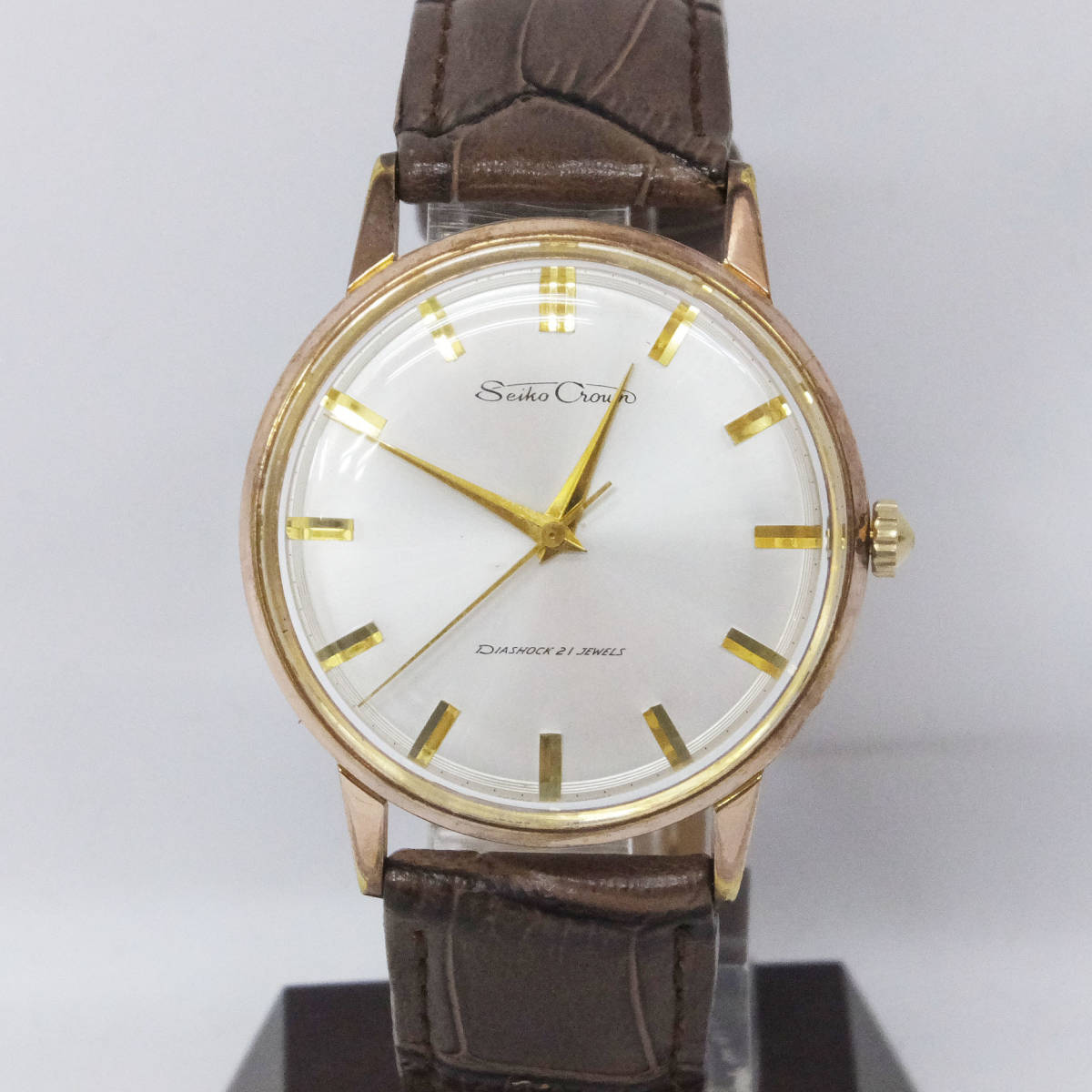 セイコー クラウン 自動巻き ビンテージ SEIKO CROWN 21石 SEIKO