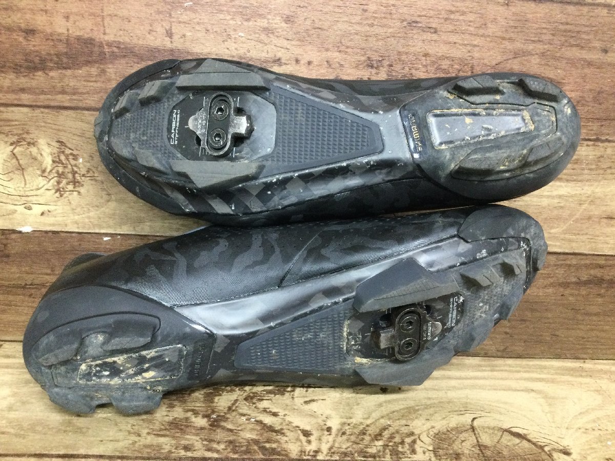 FU184 シマノ SHIMANO RX8 SHRX800M ビンディングシューズ SPD EU42 黒