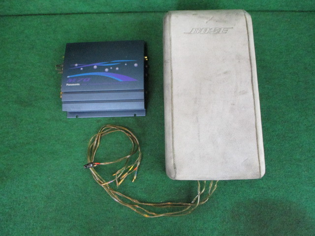 BOSE ACS-3 サブウーハー 動作確認済み おまけアンプ付 パナソニック CY-M7052D