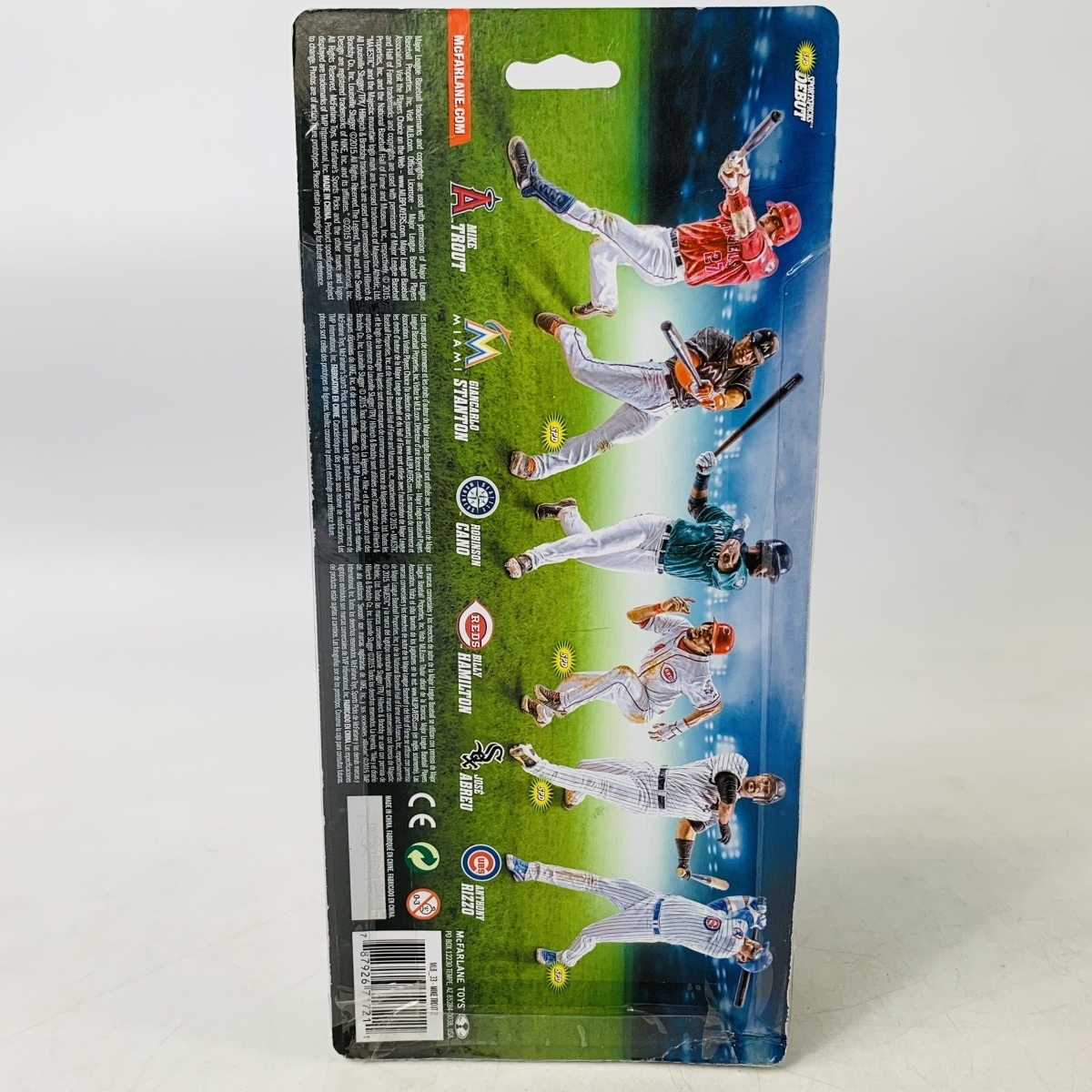 マクファーレントイズ MLB フィギュア /マイク・トラウト 未使用・未