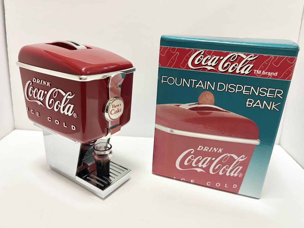 新品♪ レア】コカ・コーラ ディスペンサー ファウンテン型コイン