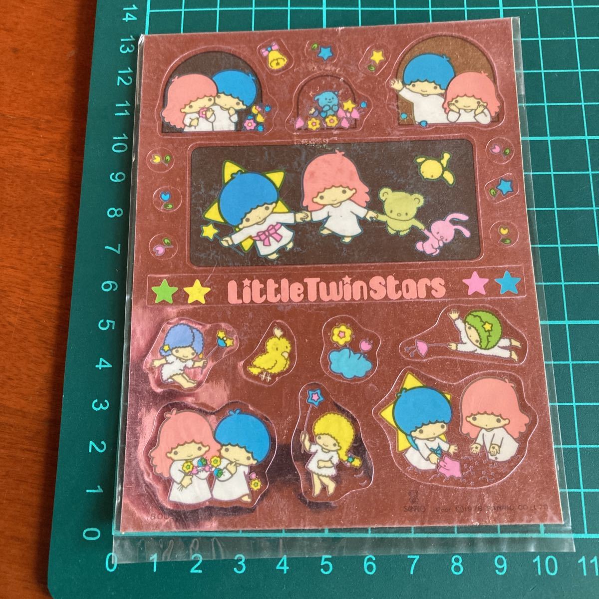 サンリオ【シール】キキララ リトルツインスターズ 未開封 Sanrio 旧
