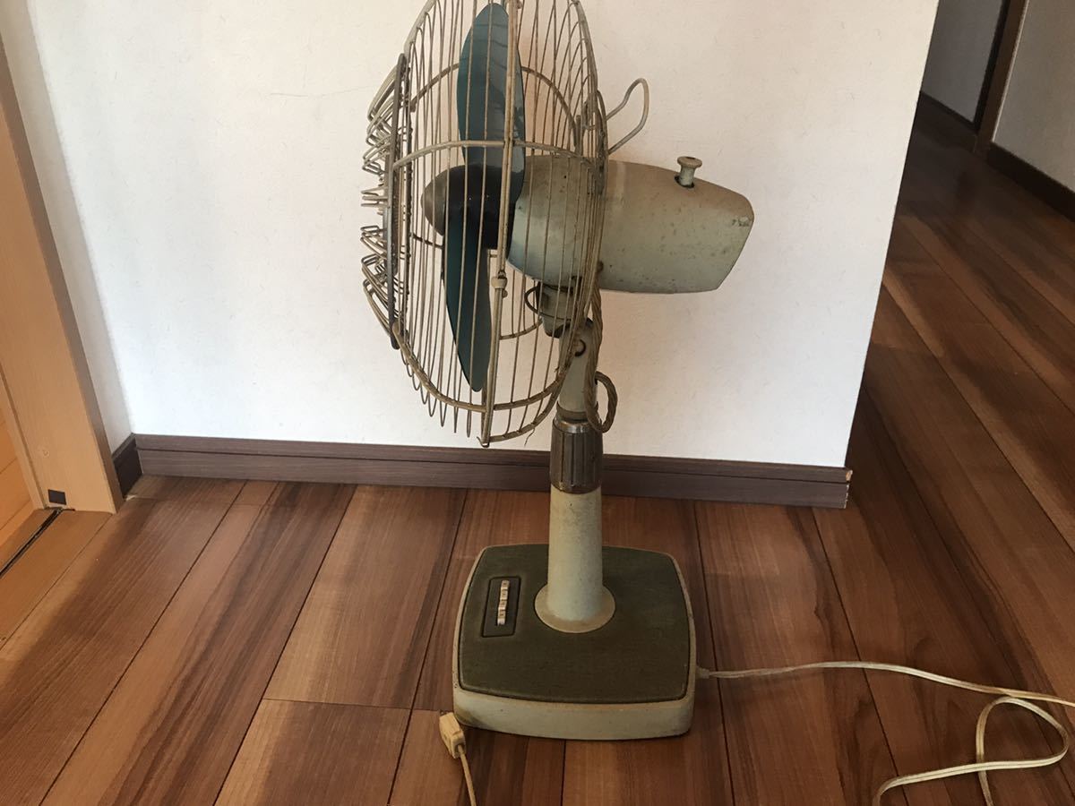 昭和レトロ 扇風機 National レトロ扇風機 30QC？ ナショナル アンティーク