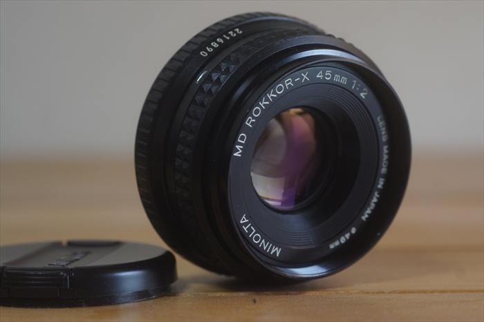 MD 45mm ミノルタ to Adapted パンケーキレンズ MINOLTA ミノルタ MD