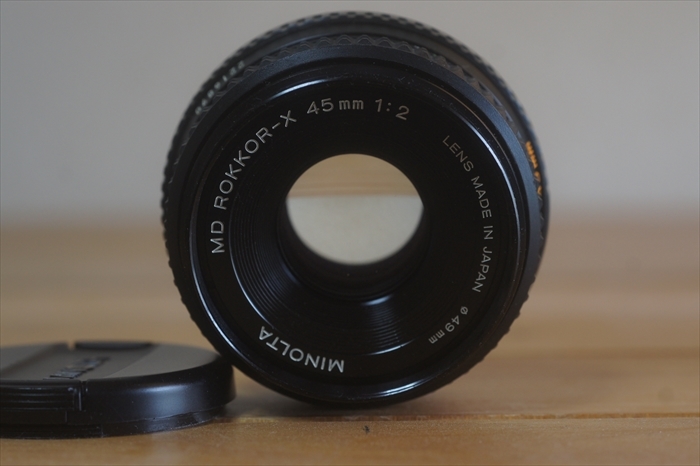MD 45mm ミノルタ to Adapted パンケーキレンズ MINOLTA ミノルタ MD