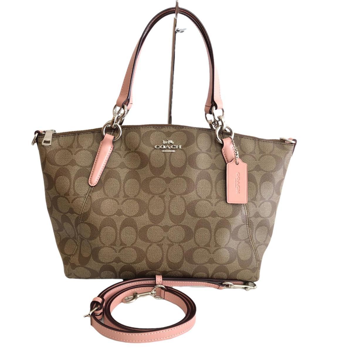 COACH コーチ シグネチャー リバーシブル トートバッグ 2WAYバッグ 2点セット ショルダーバッグ コーチ COACH シグネチャー Ｆ36658 シグネチャーリバーシブルトートバッグ ステーション