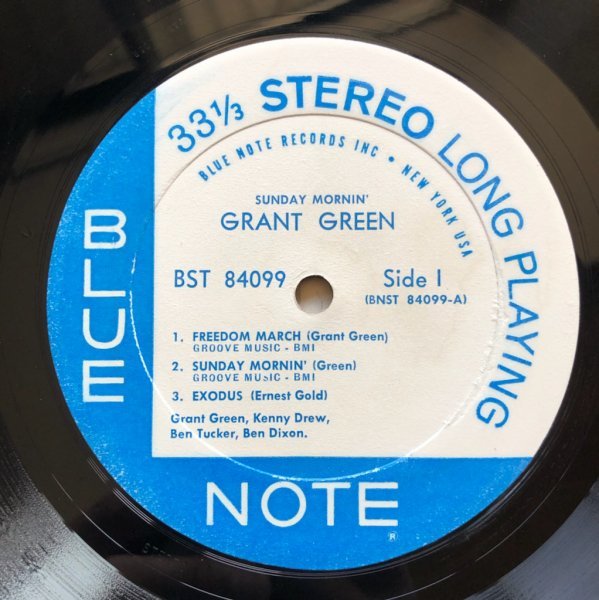 貴重盤 JAZZ 12インチLPレコード Grant Green / Sunday Mornin