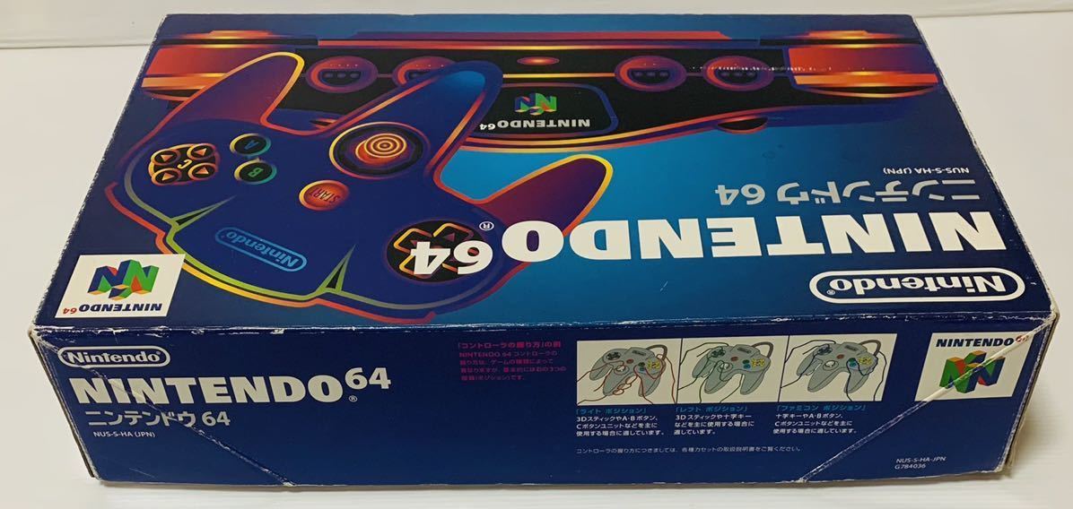 希少品 NINTENDO64 本体 ブラック NUS-S-HA 新品 未使用品 任天堂 