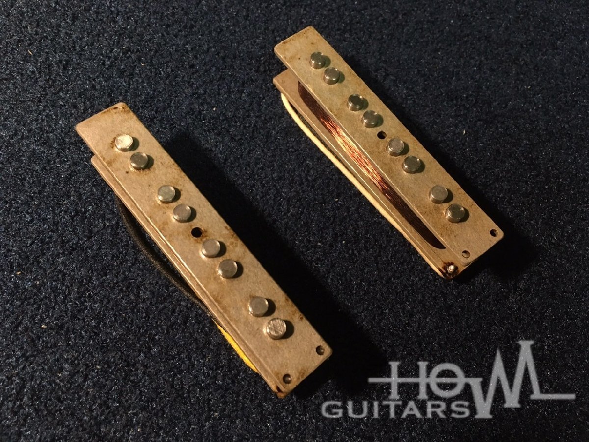 ベース HOWL GUITARS PICKUPS 64 JAZZBASS HOWL GUITARS Original Pickup Set Bobbin Bass Bobbin” Precision