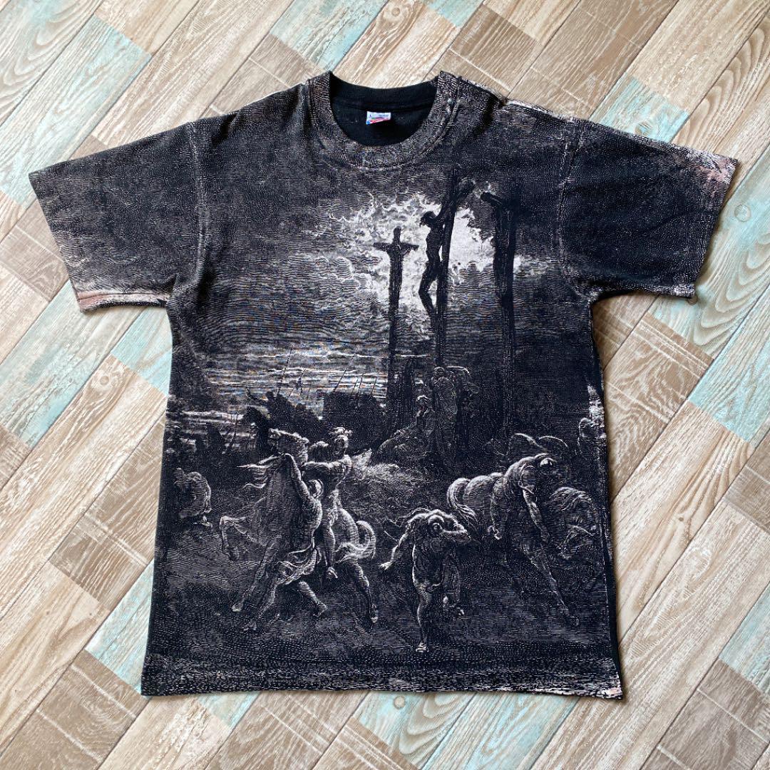 Vintage Gustave Dore 90s - Print Over All | liquid Gem GUSTAVE 1990's gustave DORE Wall
