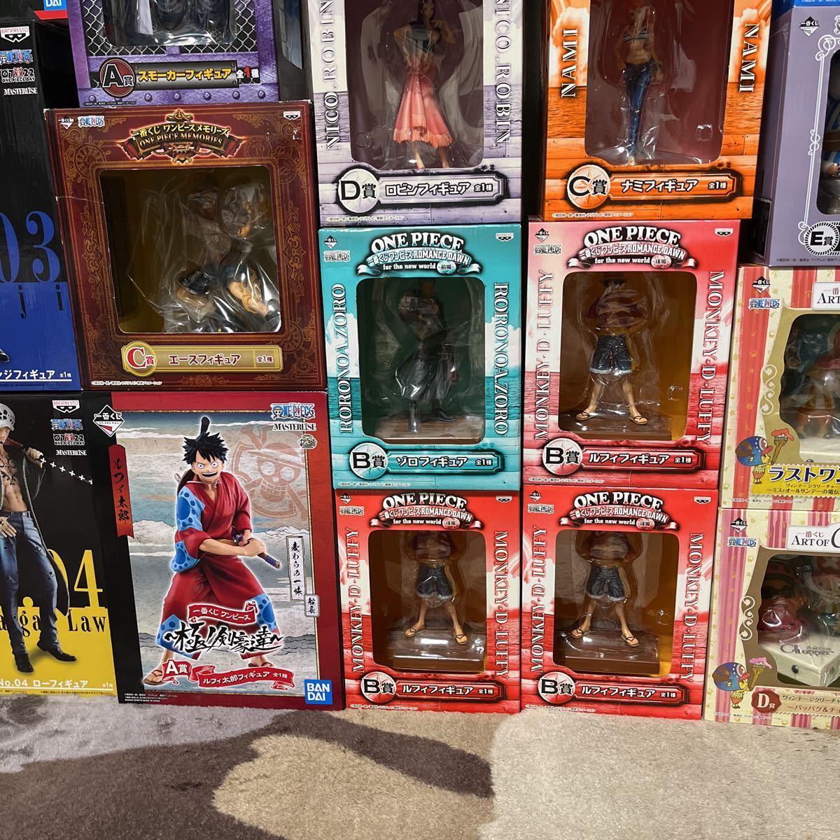 47体 ワンピースフィギュア 一番くじ One Piece 大海賊百景 Treasure Cruise トレクル ワノ国 Masterlise th 覇ノ躍動 その他 売買されたオークション情報 Yahooの商品情報をアーカイブ公開 オークファン Aucfan Com