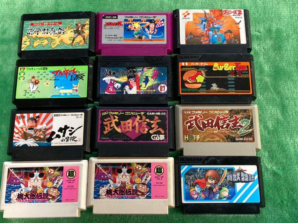 Nintendo ゲームソフトセット6本 ZX-1☆FCファミコンソフト まとめ83本セット！タートルズ 大迷路