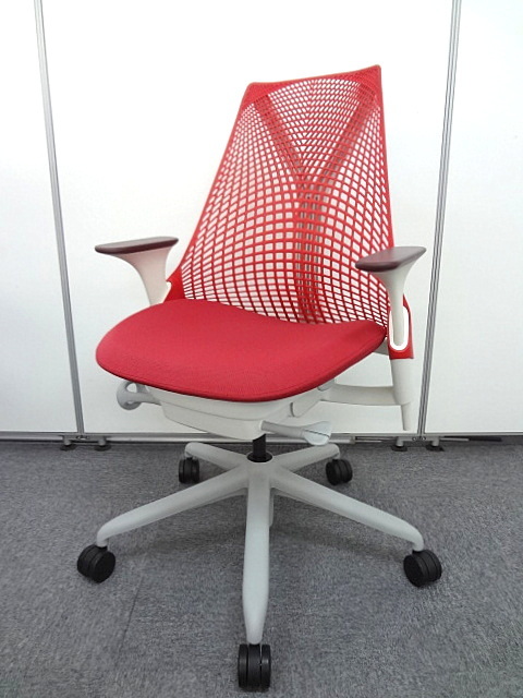 セイルチェア オフィスチェア 赤 Herman Miller ハーマンミラー セイル