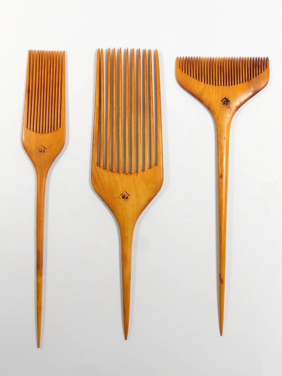 ヘアケア 浅草 よのや櫛舗 つげ櫛 とかし櫛 5寸 (約15cm) さつま