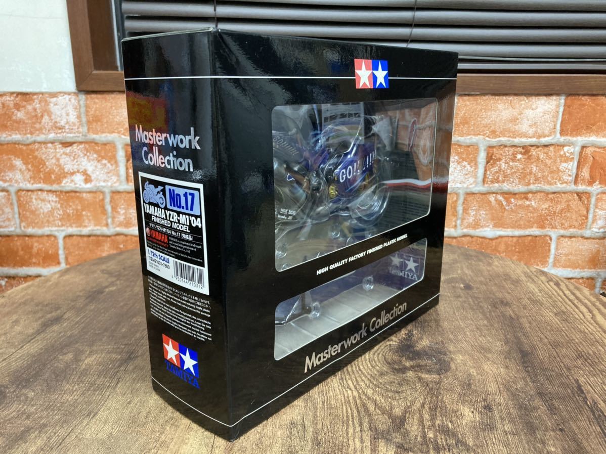 タミヤ 1/12 ヤマハ YZR-M1 '04 No.17 完成品 未開封