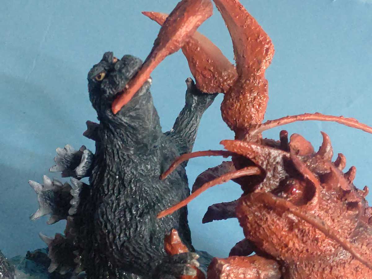 南海の大決闘・ゴジラ対エビラ(レジンキット)組立て塗装完成品(ゴジラ