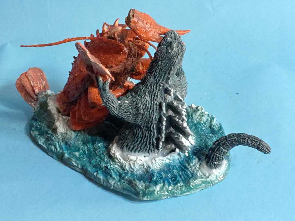 南海の大決闘・ゴジラ対エビラ(レジンキット)組立て塗装完成品(ゴジラ