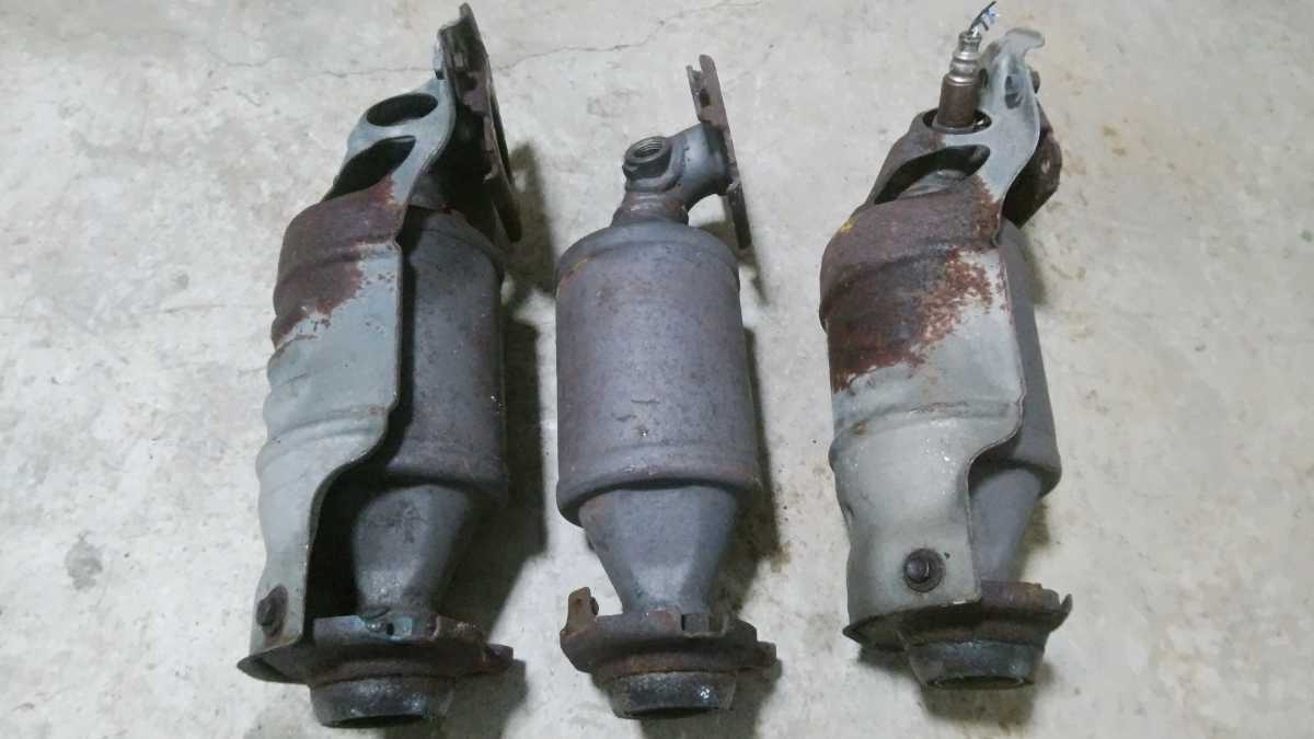 ☆4141ホンダ ライフ JB5 素材用触媒 3個Set ホンダ ライフ UA