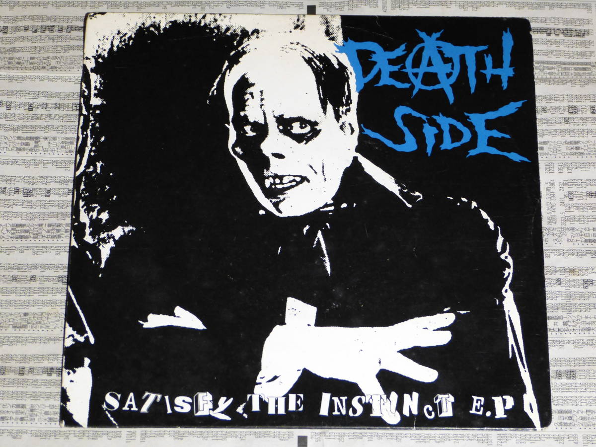 DEATH SIDE SATISFY THE INSTINCT EP オリジナル GISM GAUZE EXECUTE 