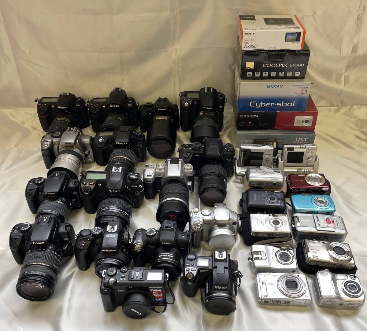 Olympus & Nikon カメラ　まとめ出品 7/5M】 OLYMPUS Nikon PENTAX CASIO その他 フィルムカメラ デジタル