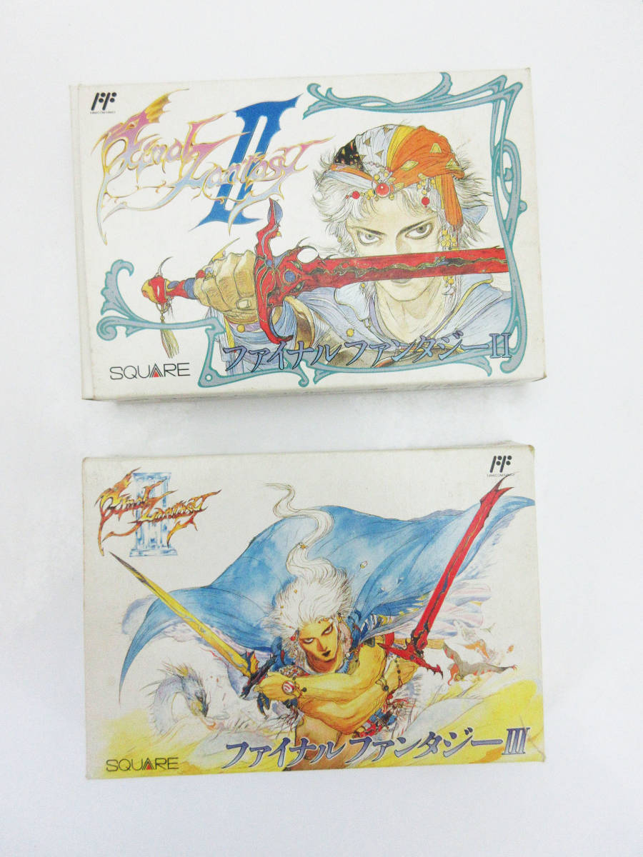 赤字超特価，低価 SH2866 ファミコンソフト ファイナルファンタジー Ⅱ Ⅲ FF2 FF3 ビンテージ FC ソフト 箱 取扱説明書付 保管品(ロールプレイング)｜売買されたオークション情報、yahooの商品情報をアーカイブ公 タイトル