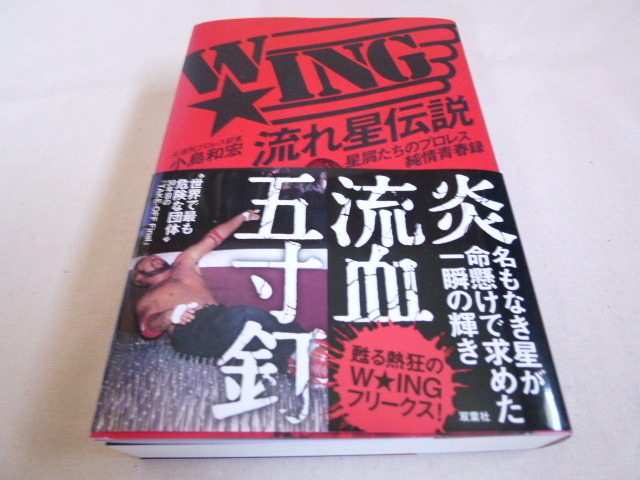 W Ing 流れ星伝説 元週刊プロレス記者 小島和宏著 本 金村ゆきひろ 松永光弘 Fmw 格闘技 プロレス 売買されたオークション情報 Yahooの商品情報をアーカイブ公開 オークファン Aucfan Com