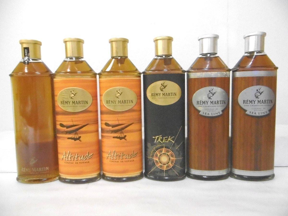 古酒 未開栓 6本セット REMY MARTIN レミーマルタン TREK VOYAGE SEA