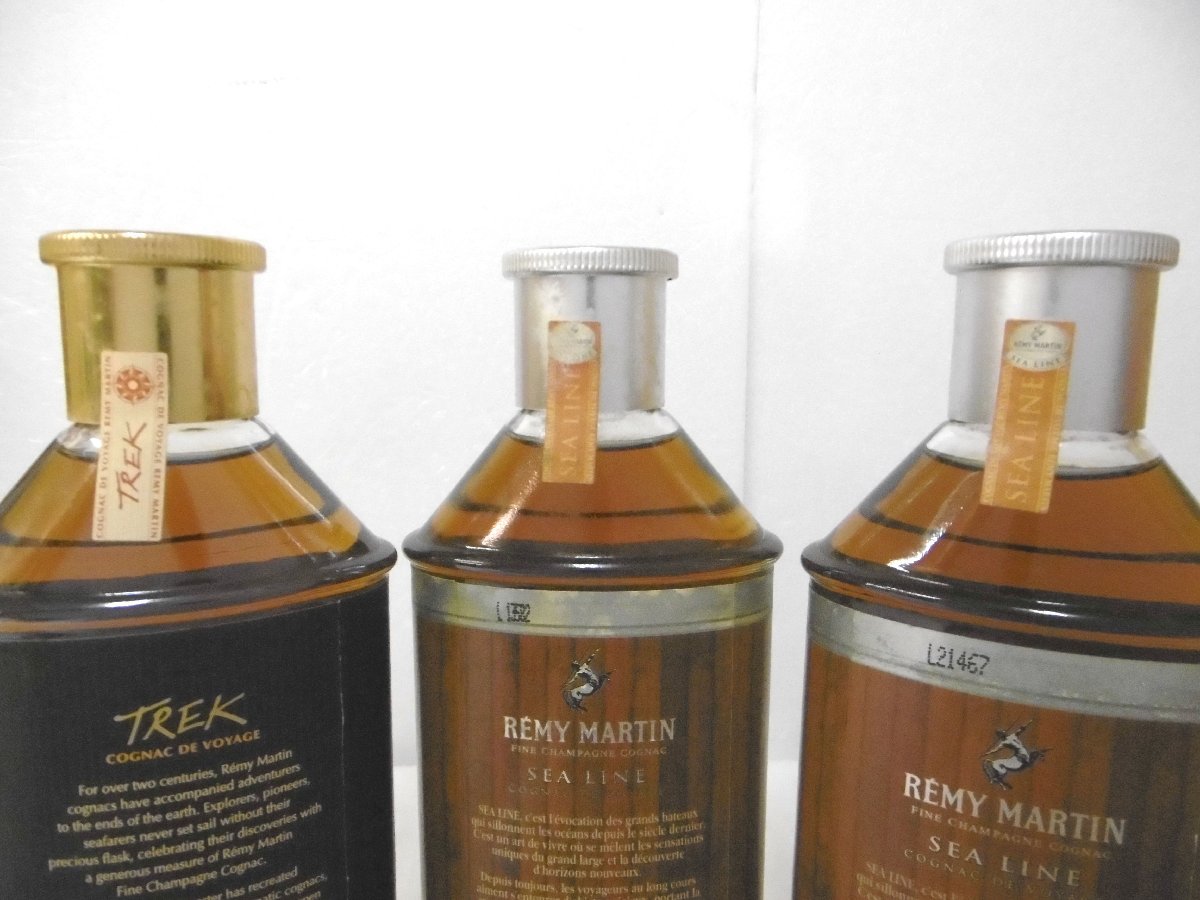 古酒 未開栓 6本セット REMY MARTIN レミーマルタン TREK VOYAGE SEA