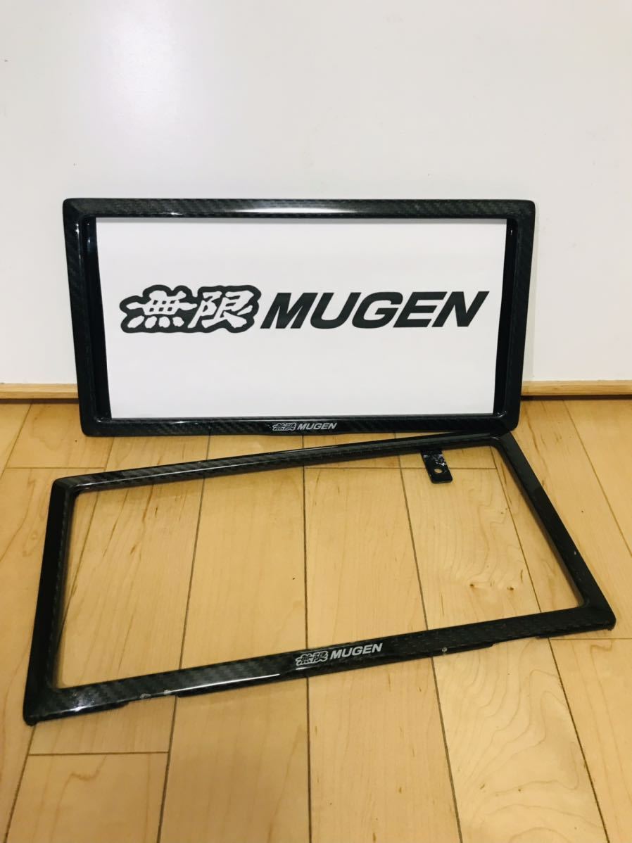 MUGEN カーボンナンバーフレーム（無限 MUGEN カーボンナンバー 