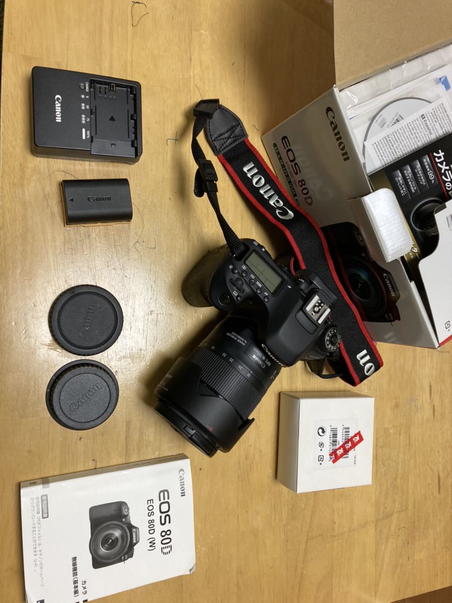canon80d レンズキット（EOS80D 135 レンズキット Canon EOS 一眼レフ  