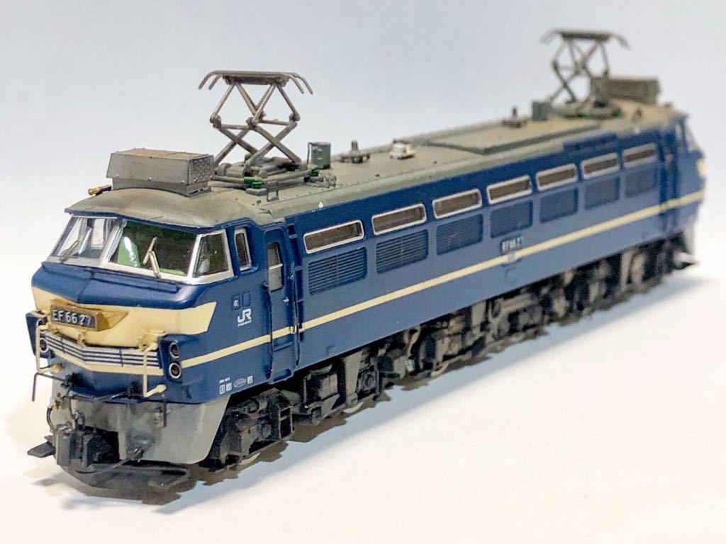 YouTube TOMIX EF66-27号機のウエザリング加工 - good job！N-gauge