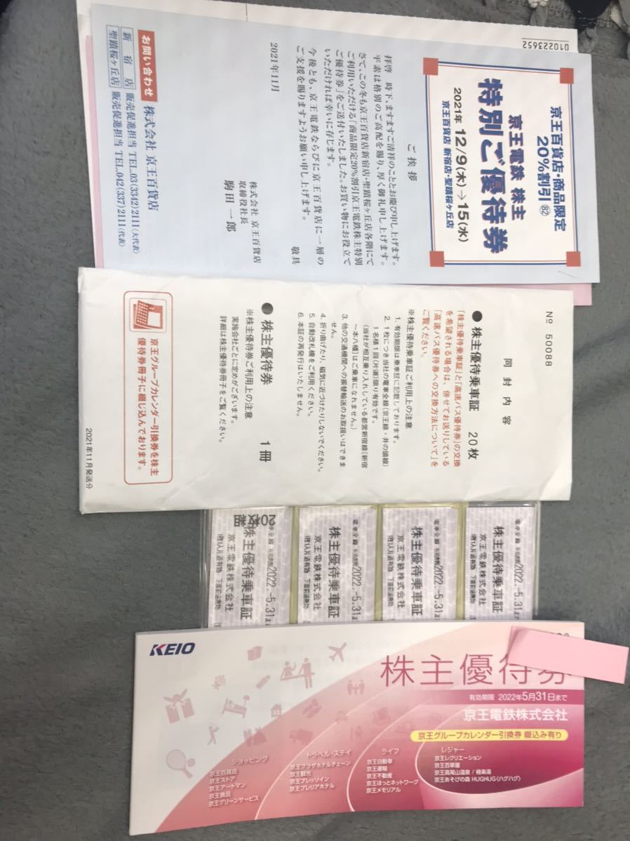 超激得，SALE 株主優待 京王電鉄(乗車券)｜売買されたオークション情報、yahooの商品情報をアーカイブ公開 - オークファン 乗車券