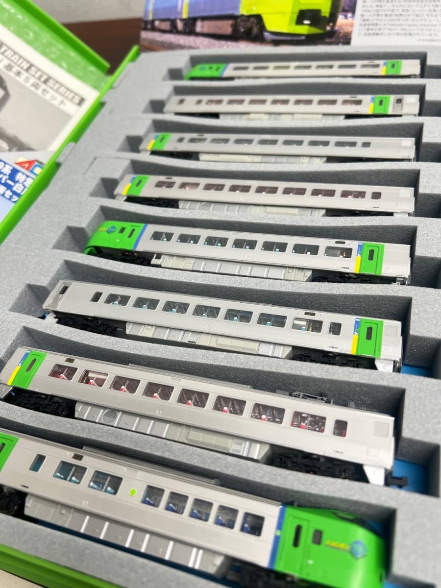 鉄道模型 789系 特急スーパー白鳥 基本5両セット+増結3両セット 合計8