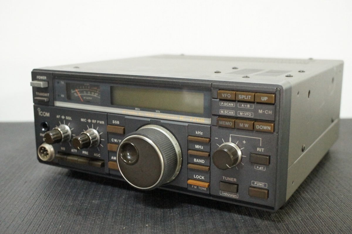  TH iCOM アイコム IC-726S HF/50MHz ALL MODE トランシーバー Sh251880(固定)｜売買されたオークション情報、yahooの商品情報をアーカイブ公開 - オークファン 固定