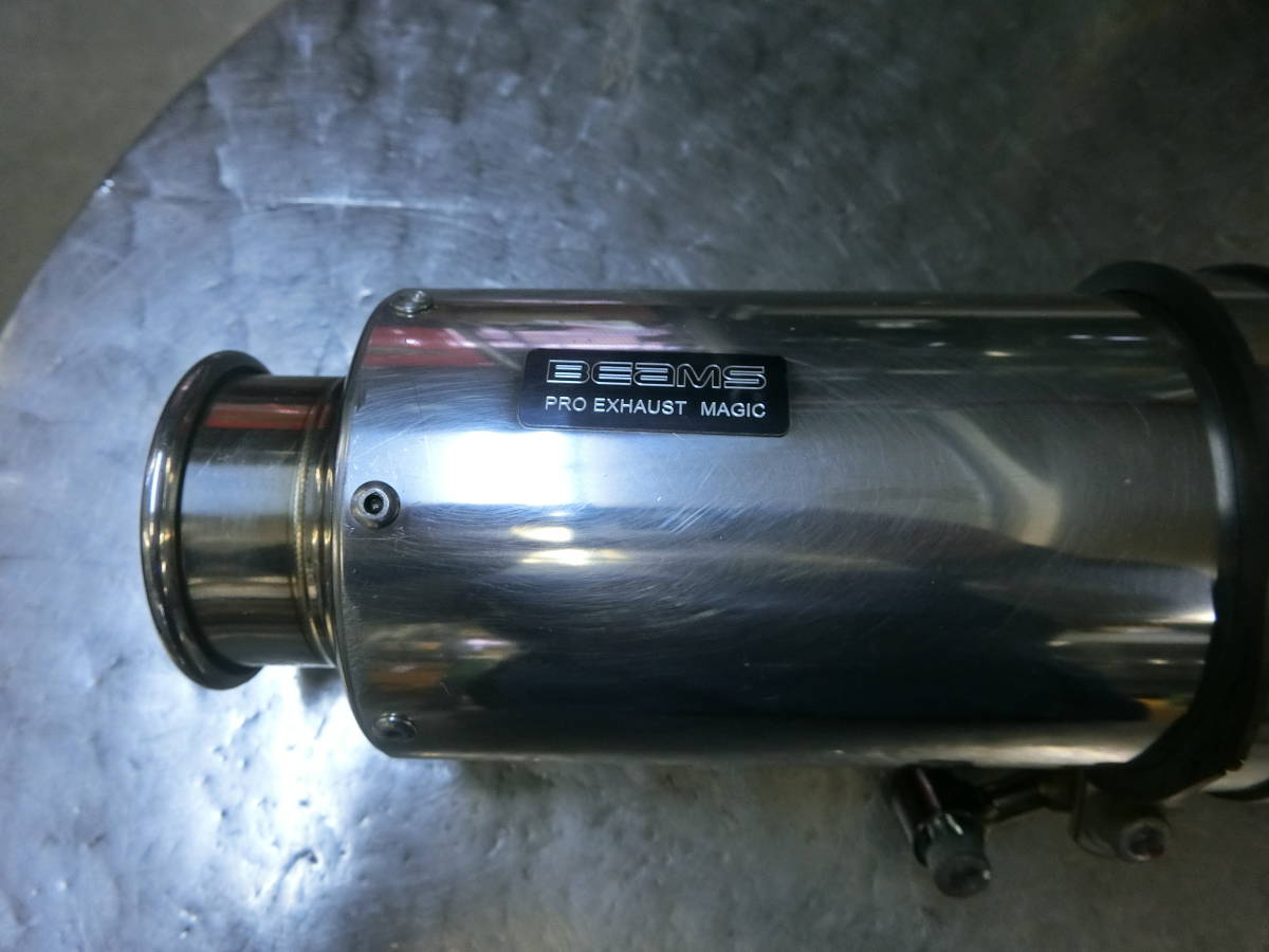 マジェスティ　　　型式：SG20J　　ビームスマフラー BEAMS ビームス SG20J マジェスティ250(SG20J)に適合する｜マフラー マフラー☆マジェスティ☆SG20J☆SSシリーズ美品公式認定 110φ