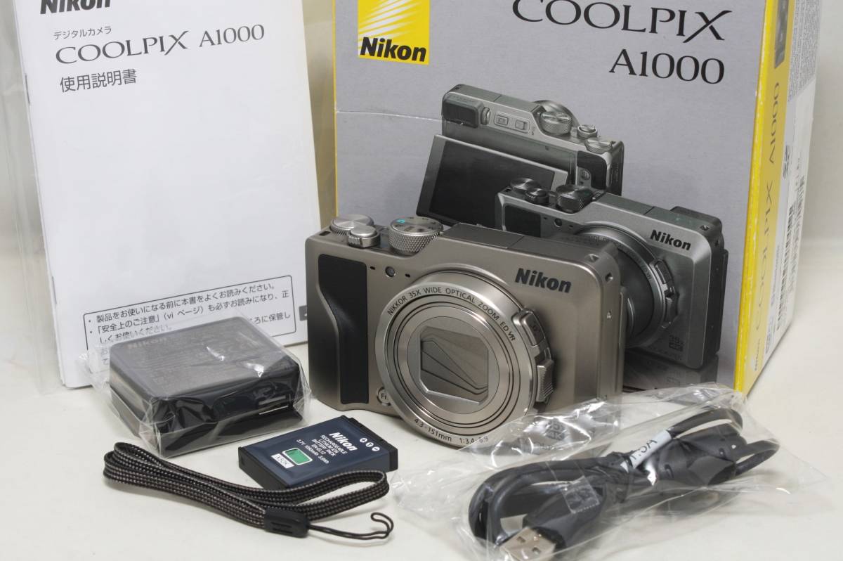 【格安，限定セール】 良品 ニコン COOLPIX A1000(ニコン)｜売買されたオークション情報、yahooの商品情報をアーカイブ公開 - オークファン ニコン