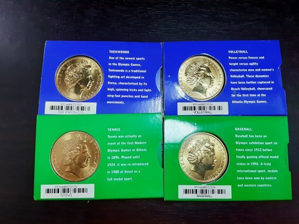 GMAFI01 シドニーオリンピック コインコレクション 2000年 5ドル硬貨