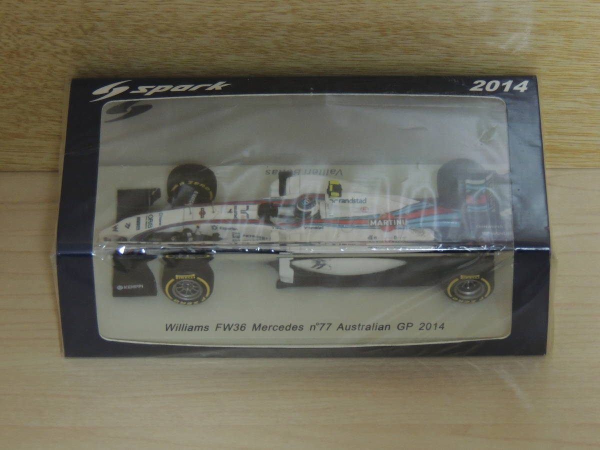 鈴鹿サーキット特注 1⁄43 ウィリアムズ FW36 V.ボッタス 2014 spark