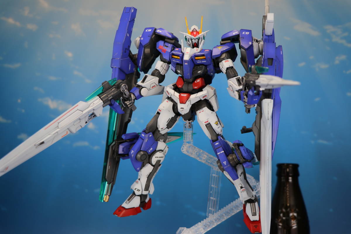MG]ガンダムOO セブンソード/G 改修・塗装 完成品 GUNDAM (完成品