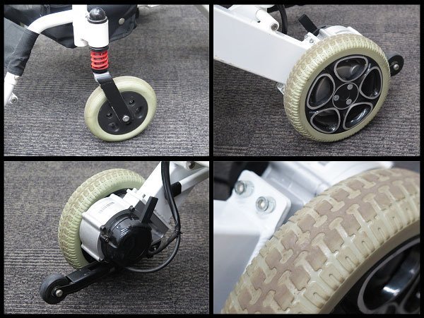 ○G-wheel/ジーホイール 折り畳み式 電動車椅子 EW-1？ 【現状品