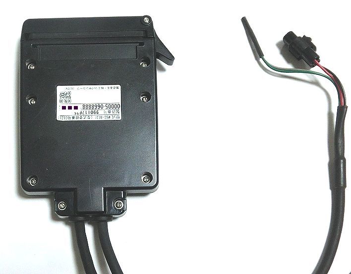 バイク用ETC アンテナ分離型 ミツバ 動作確認済 MSC-BE31 D-3 ミツバサン