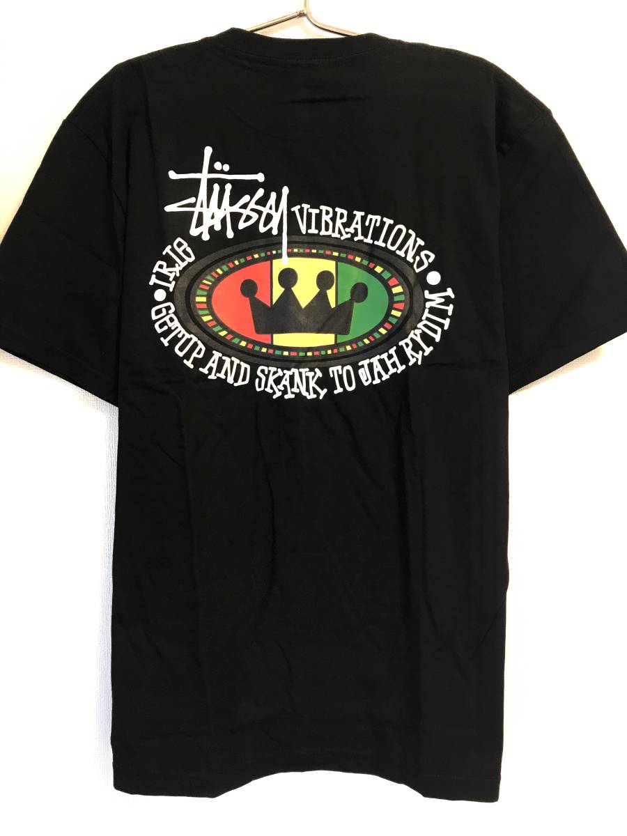 STUSSY 'ラスタライオン'Tシャツ M RASTA LION MADE IN USA 80's