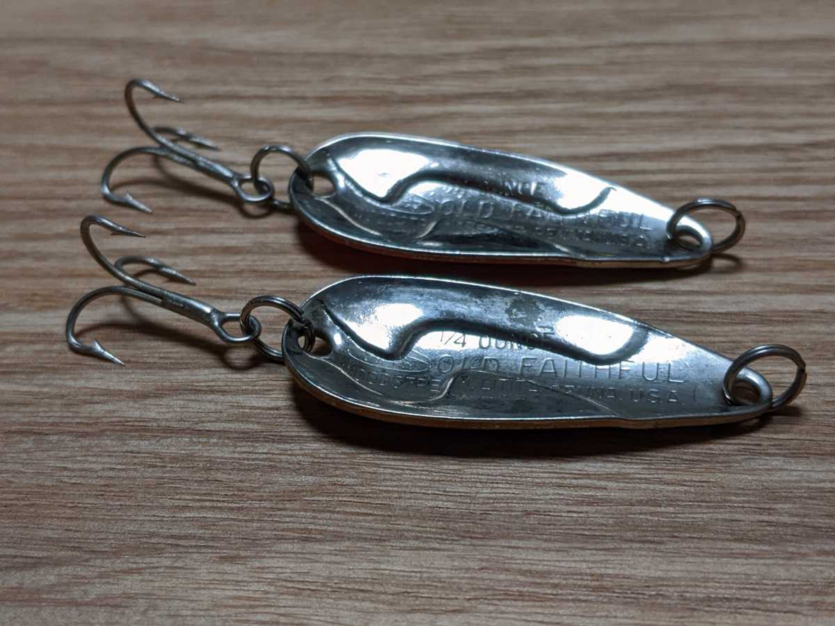 Old Faithful Kobbler オールド フェイスフル コブラ 1 4 Oz 2個セット トラウト 管理釣り場 オールド スプーン スプーン 売買されたオークション情報 Yahooの商品情報をアーカイブ公開 オークファン Aucfan Com