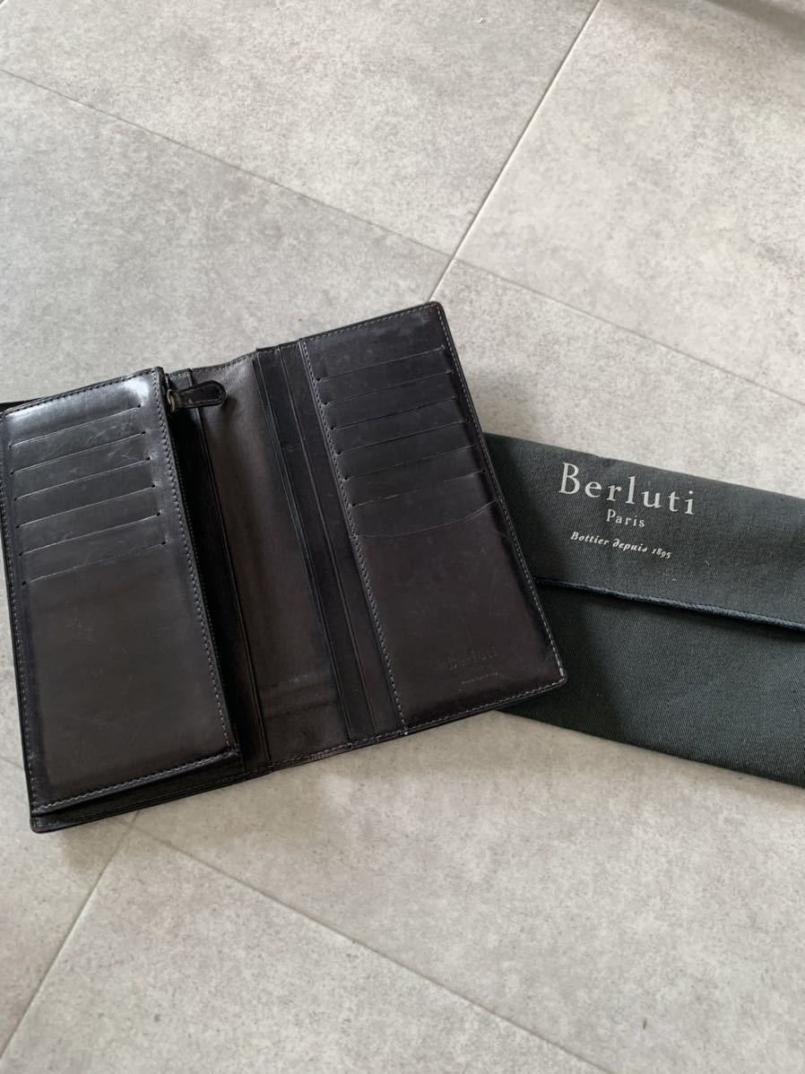 新作 値段 1円 美品 berluti ベルルッティ ウォレット 財布 レザー