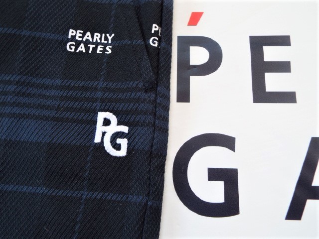 ☆新品☆PEARLY GATES パーリーゲイツ / w80-84㎝ PG89 ロゴプリント 