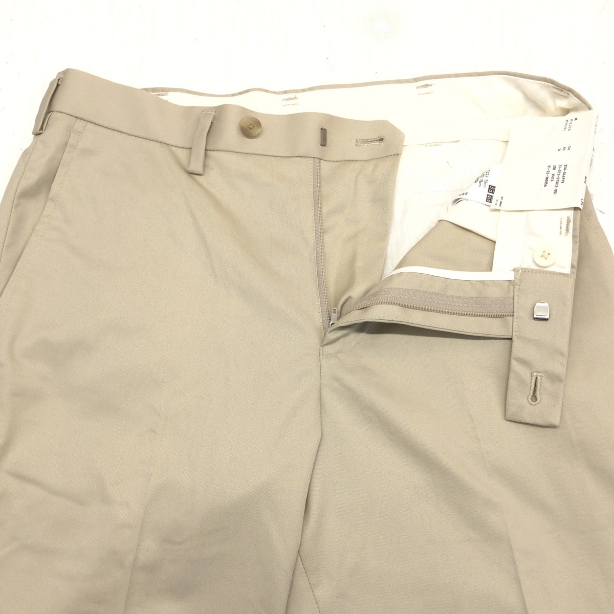Uniqlo ユニクロ 吸水速乾 ドライ ストレッチ チノパンツ 73 ベージュ メンズ 紳士 Xsサイズ以下 売買されたオークション情報 Yahooの商品情報をアーカイブ公開 オークファン Aucfan Com