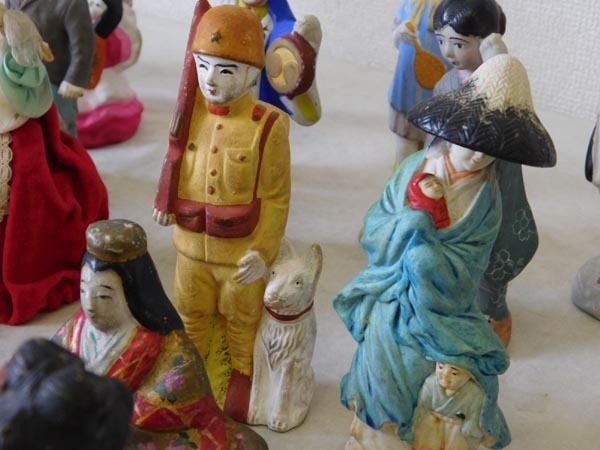 明治 大正 昭和初期 陶磁器人形 27体 まとめて 射的人形 雛人形 土人形